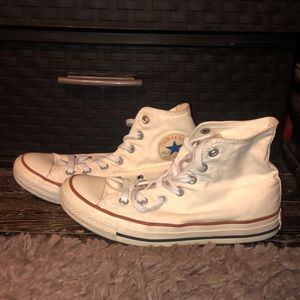 White High-Top Converse